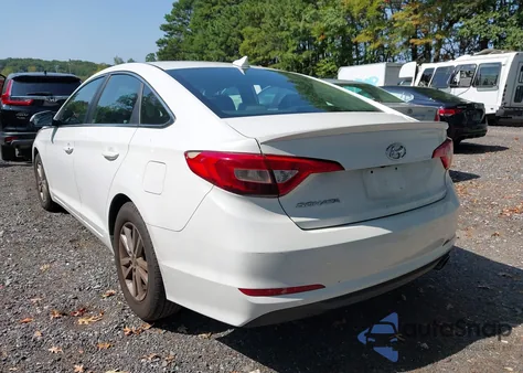 2017 Hyundai Sonata Se z USA, uszkodzony, nr VIN 5NPE24AF7HH484175